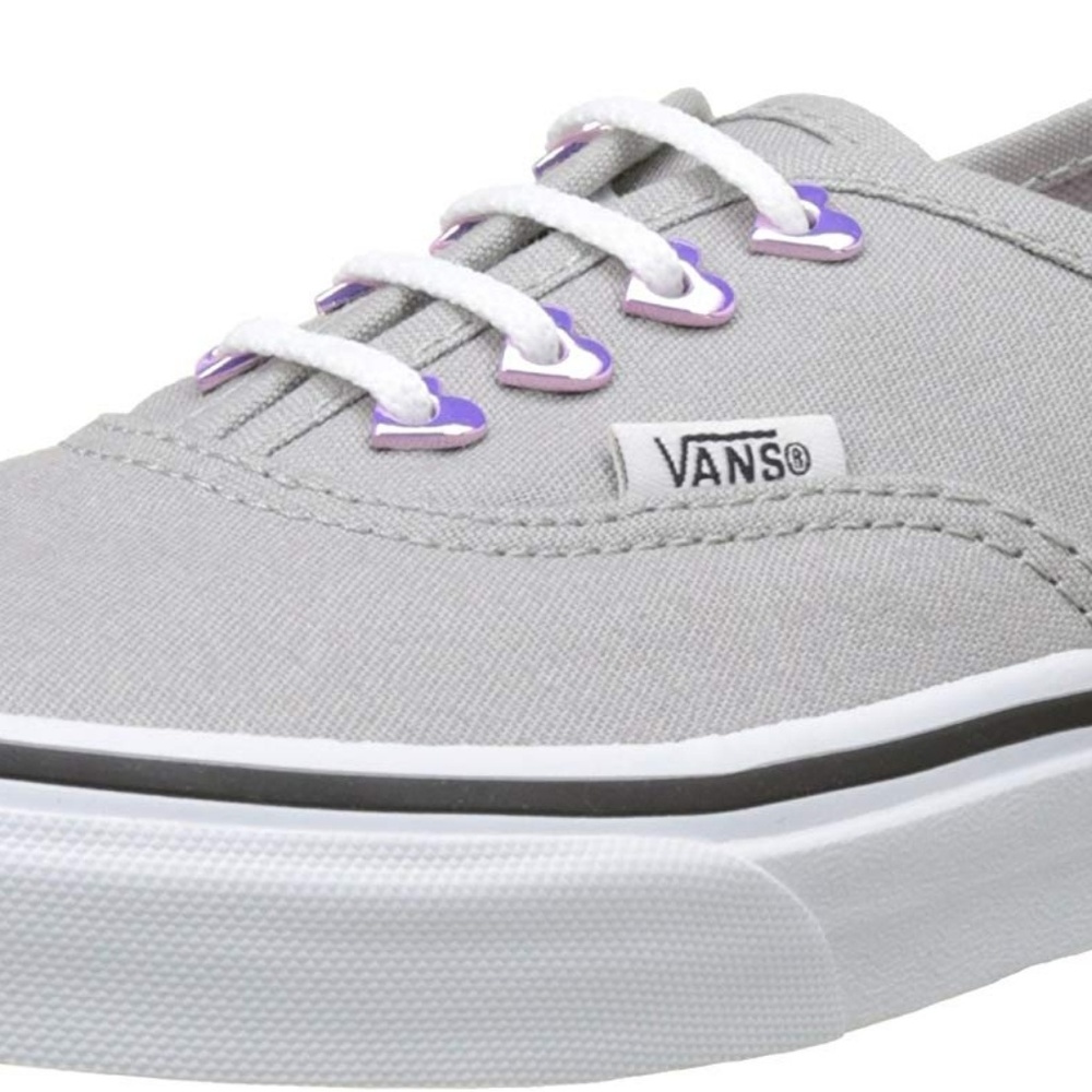 Vans Eyelet Authentic Grey Kids Shoes